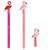 Caneta Esferográfica Apagável Flamingo 0.7MM BRW - Imagem 1