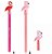 Caneta Esferográfica Apagável Flamingo 0.7MM BRW - Imagem 2