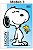 Caderno Brochura Capa Dura Colegial Snoopy 160 Folhas - Imagem 4