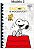 Caderno Brochura Capa Dura Colegial Snoopy 160 Folhas - Imagem 2