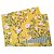 Jogo Americano Flor Rosa Fundo Amarelo - Imagem 1