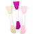 Pincel Duplo de Silicone para Máscara Facial - Imagem 1