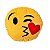 Almofada Emoji 28cm - Beijo apaixonado! - Imagem 1