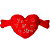 Coração de Pelúcia GRANDE - 73cm - Imagem 1
