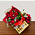 Kit Amarielle - Buquê 12 Rosas Nacionais + Ferrero Rocher - Imagem 2