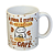 ADICIONAL - Caneca de porcelana 310ml - Escolhi Não Ficar Sem Café - Imagem 1