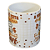 ADICIONAL - Caneca de porcelana 310ml - Escolhi Não Ficar Sem Café - Imagem 2