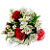 Buquê Vértice - 3 Rosas IMPORTADAS e Astromelias - Imagem 3