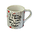 ADICIONAL - Caneca de porcelana 310ml - Te Amo Hoje e Sempre - Imagem 2