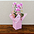 Orquídea Phalaenopsis Cascata 2 Hastes - Rosa e Branca - Imagem 1