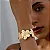 Bracelete Flores Dourado - Imagem 2