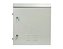 Rack Outdoor Eco 12U X 350mm 19 Polegadas, Em Aço Galvanizado IP55 Para Poste/Parede Cinza Ral 7035 - Imagem 1