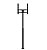 Suporte Monitor Pedestal Fixação Em Chão / Vitrine Para Telas de 32 A 70 Polegadas - PED-06 - Imagem 5