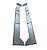 Suporte Trilho Universal Fixo 2U Longitudinal Para Servidores e Nobreaks 600mm / 800mm Fixação Rack - Par - Imagem 3