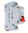 Mini Disjuntor Unipolar 2A Curva C 6KA 240-415V IEC 10 - Imagem 1