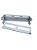 Painel de Disjuntores 3U PDU Rack, Protetor Acrílico, Recuo Frontal, Trilho Din, Cinza Ral 7035 - Até 20 Janelas Destacáveis Com Barramentos - Imagem 1