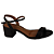 Sandália Salto Baixo Casual Feminino Vizzano 6291900 - Imagem 2