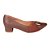 Sapato Feminino Salto Bloco Trabalho Em Couro Usaflex Mm0503 - Imagem 3