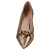 Sapato Scarpin Médio Bico Fino Feminino Bebecê 7041645 - Imagem 4