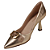 Sapato Scarpin Médio Bico Fino Feminino Bebecê 7041645 - Imagem 6