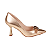 Sapato Scarpin Médio Bico Fino Feminino Bebecê 7041645 - Imagem 1