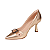 Sapato Scarpin Médio Bico Fino Feminino Bebecê 7041645 - Imagem 6
