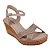Sandália Anabela Feminina Casual Fivela Bottero 365923 - Imagem 3