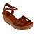 Sandália Anabela Feminina Casual Fivela Bottero 365923 - Imagem 8