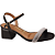 Sandália Casual Feminina Salto Bloco Strass Vizzano 6428139 - Imagem 1