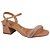 Sandália Casual Feminina Salto Bloco Strass Vizzano 6428139 - Imagem 2