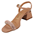Sandália Casual Feminina Salto Bloco Strass Vizzano 6428139 - Imagem 5