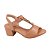 Sandália Salto Bloco Feminina Corrente Comfort Flex 2457402 - Imagem 1