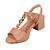 Sandália Salto Bloco Feminina Corrente Comfort Flex 2457402 - Imagem 4