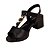 Sandália Salto Bloco Feminina Corrente Comfort Flex 2457402 - Imagem 10