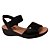 Sandália Anabela Feminina Elástico Comfort Flex 2488404 - Imagem 2