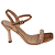 Sandália Salto Alto Feminina Casual Com Brilhos Dakota Y8251 - Imagem 1