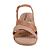 Sandália Anabela Feminina Slingback Comfort Flex 2472405 - Imagem 9