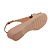 Sandália Anabela Feminina Slingback Comfort Flex 2472405 - Imagem 12