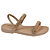 Sandália Flatform Feminina Metalizada Mississipi Mc462 - Imagem 1