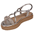Sandália Flatform Papete Feminino Com Strass Dakota Y7631 - Imagem 10