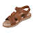 Sandália Feminina Flatform Couro Pegada 232834 - Imagem 4