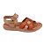 Sandália Feminina Flatform Couro Pegada 232804 - Imagem 1