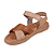 Sandália Feminina Flatform Couro Pegada 232804 - Imagem 4