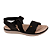 Sandália Feminina Flatform Couro Pegada 232835 - Imagem 1