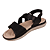 Sandália Feminina Flatform Couro Pegada 232835 - Imagem 4