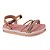 Sandália Flatform Infantil Menina Strass Molekinha 23051565 - Imagem 1