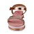Sandália Flatform Infantil Menina Strass Molekinha 23051565 - Imagem 3
