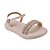 Sandália Flatform Infantil Menina Strass Molekinha 2359103 - Imagem 2