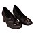 Sapato Scarpin Salto Baixo Trabalho Feminino Usaflex Ma0802 - Imagem 10