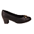 Sapato Scarpin Feminino Salto Grosso Piccadilly 110183 - Imagem 1